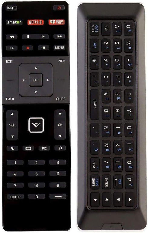 New QWERTY Dual Side Remote XRT500 with Backlight fit for 2015 2016 VIZIO Smart app Internet tv...